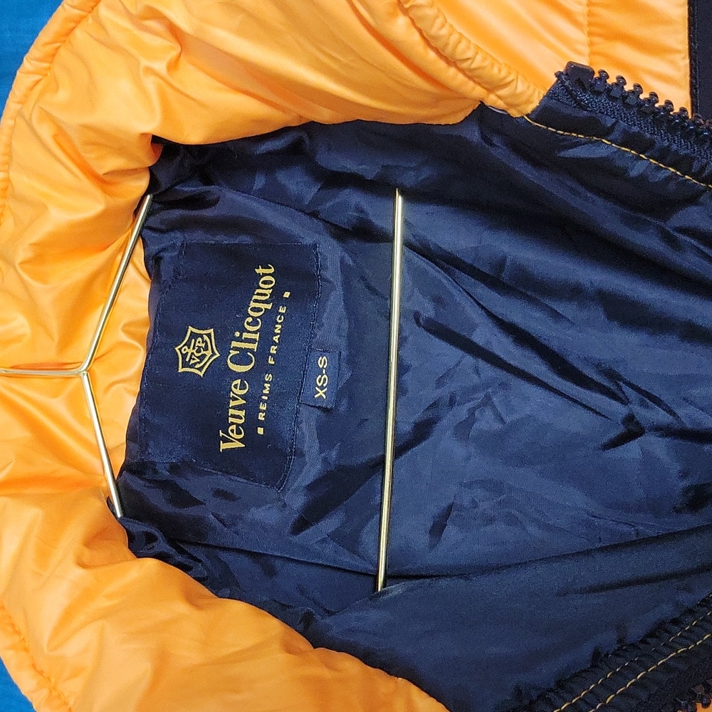 Veuve Clicquot Women's Yellow Puffer Jacket - Picture 2 of 8